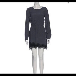 AVEC LES FILLES Anthropology 
Polka Dot Print Mini Dress